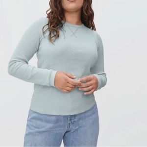 The organic cotton waffle tee-slim fit